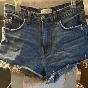 Abercrombie and Fitch Jean Shorts